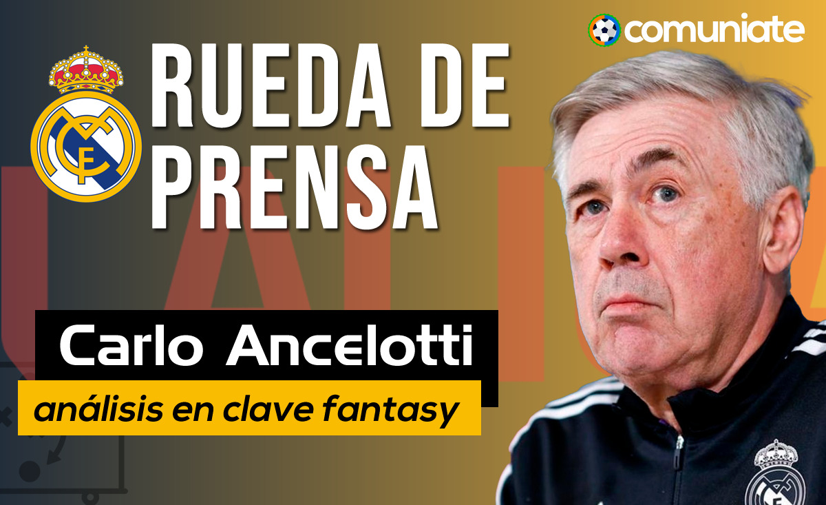 Carlo Ancelotti halaga a Vinicius, habla de Benzema, Militao, Alaba y de la falta de descanso