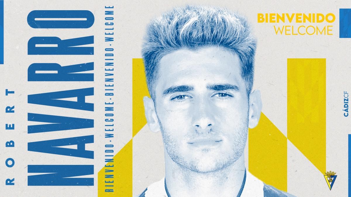 OFICIAL: Robert Navarro completa la plantilla del Cádiz CF