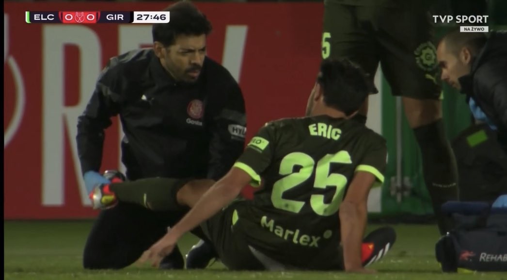 Eric García se retira lesionado en Copa del Rey
