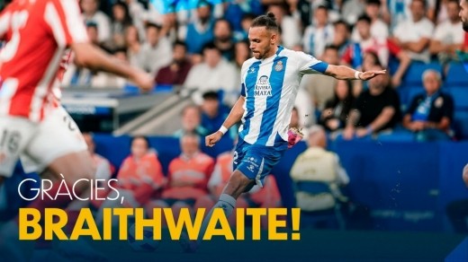 Martin Braithwaite NO seguirá en el Espanyol