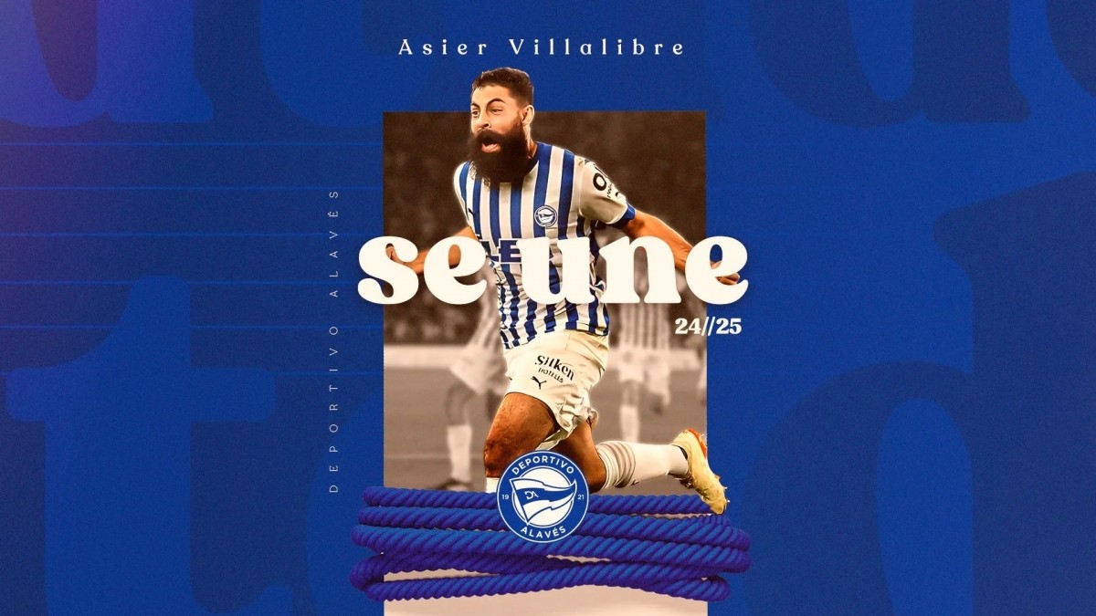 El Alavés confirma el fichaje de Asier Villalibre