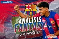 Guía Fantasy de la plantilla, recomendables y alineación tipo del Fútbol Club Barcelona. Temporada 24/25. Actualizado 1º parón selecciones