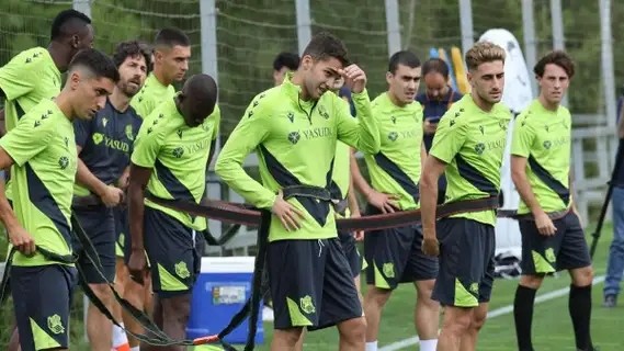 La Real Sociedad suma una nueva baja en la sesión de hoy