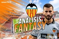 Guía Fantasy de la plantilla,recomendables y alineación tipo del Valencia CF temporada 24/25. Actualizado 1º parón selecciones.