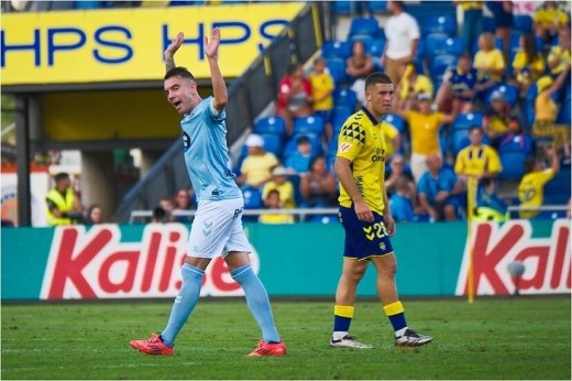 El Celta recurre las expulsiones de Iago Aspas y Ilaix Moriba