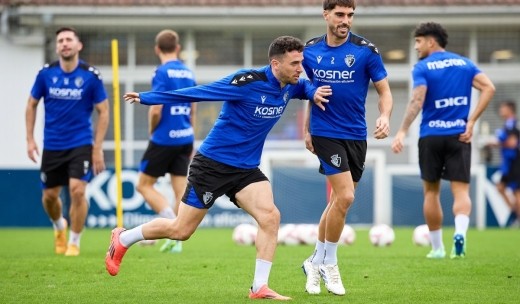 Nueva baja en el entrenamiento de Osasuna y última hora de Lucas Torró