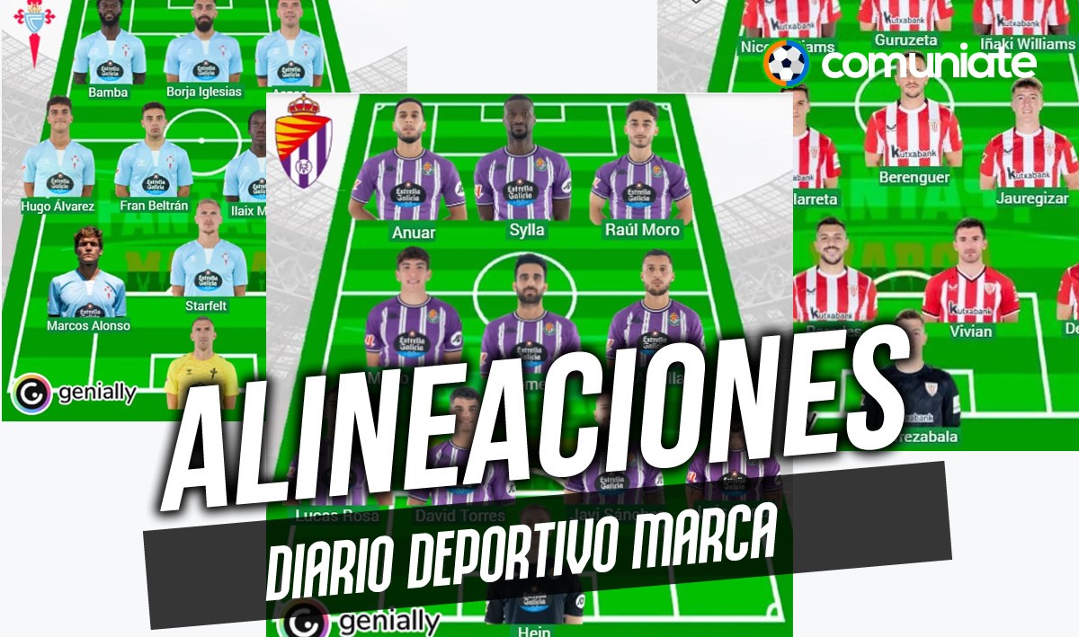 Onces probables del Mallorca-Barcelona y Athletic Club - Real Madrid según Marca