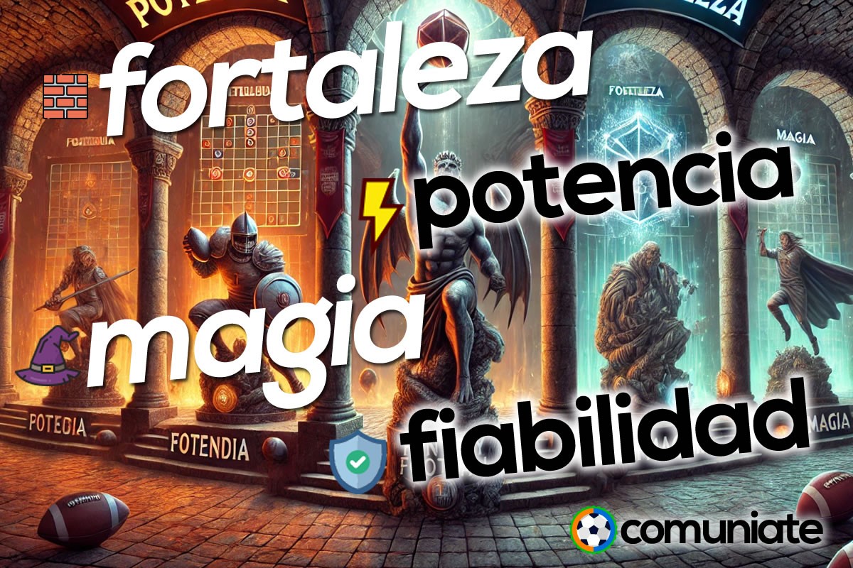 Nueva mejora en la web: Fortaleza, Magia, Fiabilidad y Potencia Fantasy