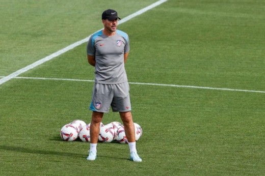 Important absence in Atlético de Madrid's training