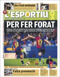 portada periódico deportivo