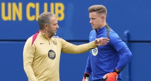 Ter Stegen podría estar de vuelta antes de que termine la temporada