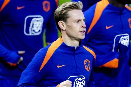 De Jong warns he is still not at 100%