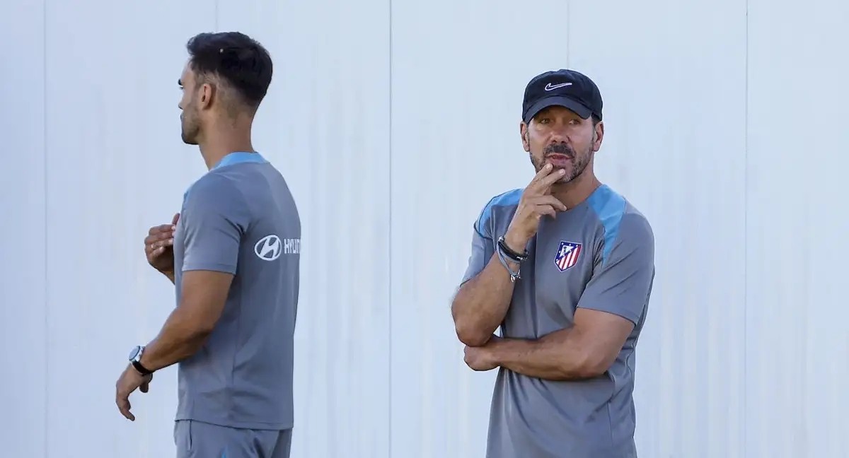 Simeone tiene claro el once que alineará ante el Getafe