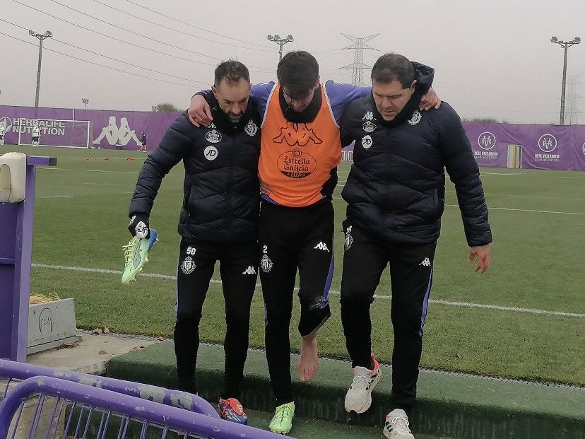 Nueva lesión muy importante para el Real Valladolid