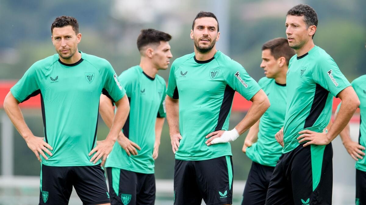 Bajas importantes en el entrenamiento del Athletic Club