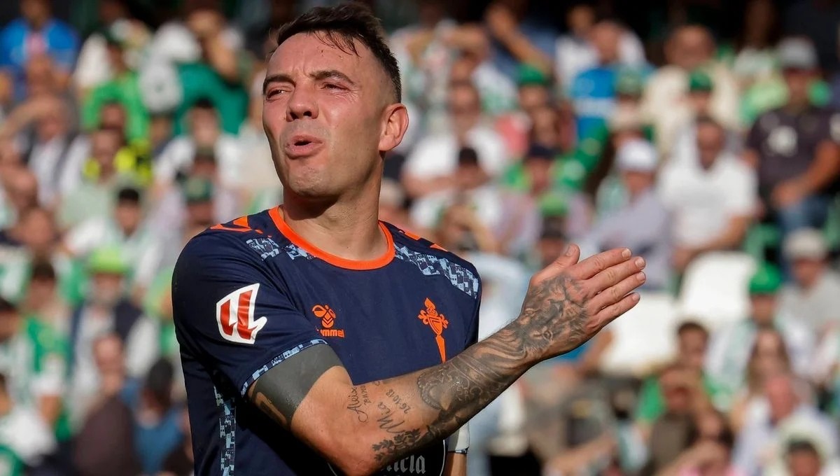 El motivo por el que no ha jugado Iago Aspas ante la Real Sociedad