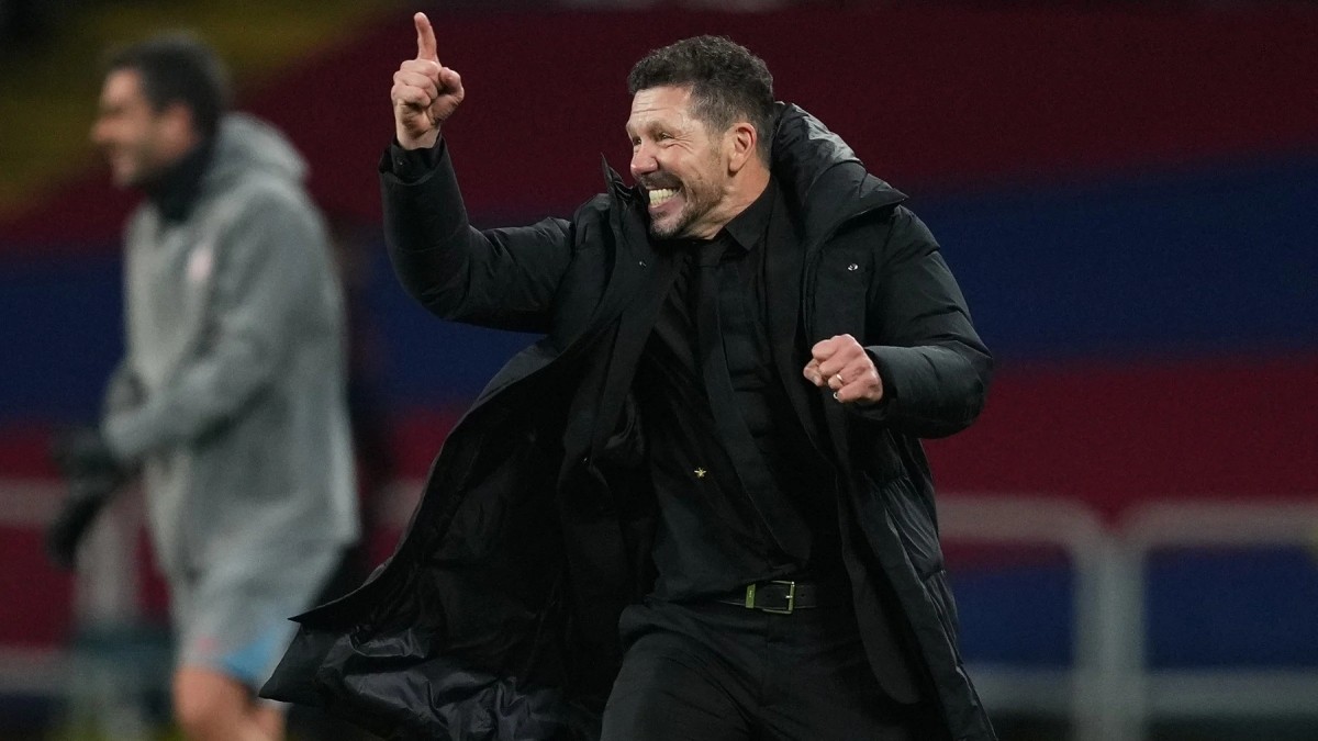 Simeone sobre Sorloth, Oblak, Giménez, Galán, los cambios y la victoria