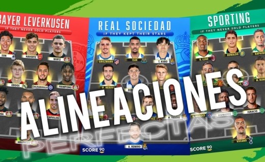 Sorpréndete con las alineaciones de algunos equipos europeos sino hubieran vendido a sus estrellas.