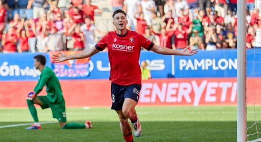 Osasuna recibe una muy buena oferta por Abel Bretones