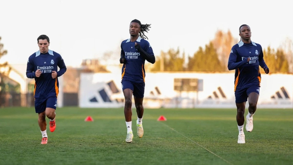 Rodrygo no entrena en el regreso del Real Madrid a los entrenamientos