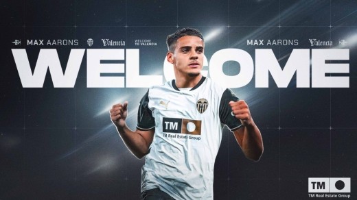 Valencia makes Max Aarons' signing official