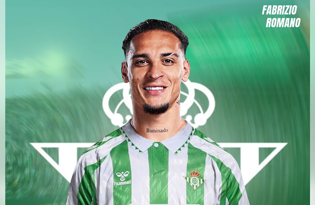 Fabrizio Romano confirma el fichaje de Antony por el Betis