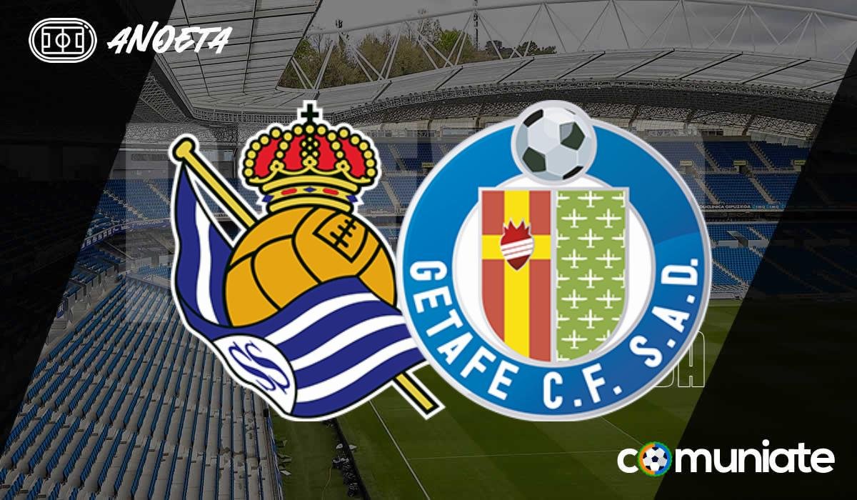 Previa, alineaciones probables y consejos fantasy del Real Sociedad - Getafe. Jornada 21 de LaLiga.