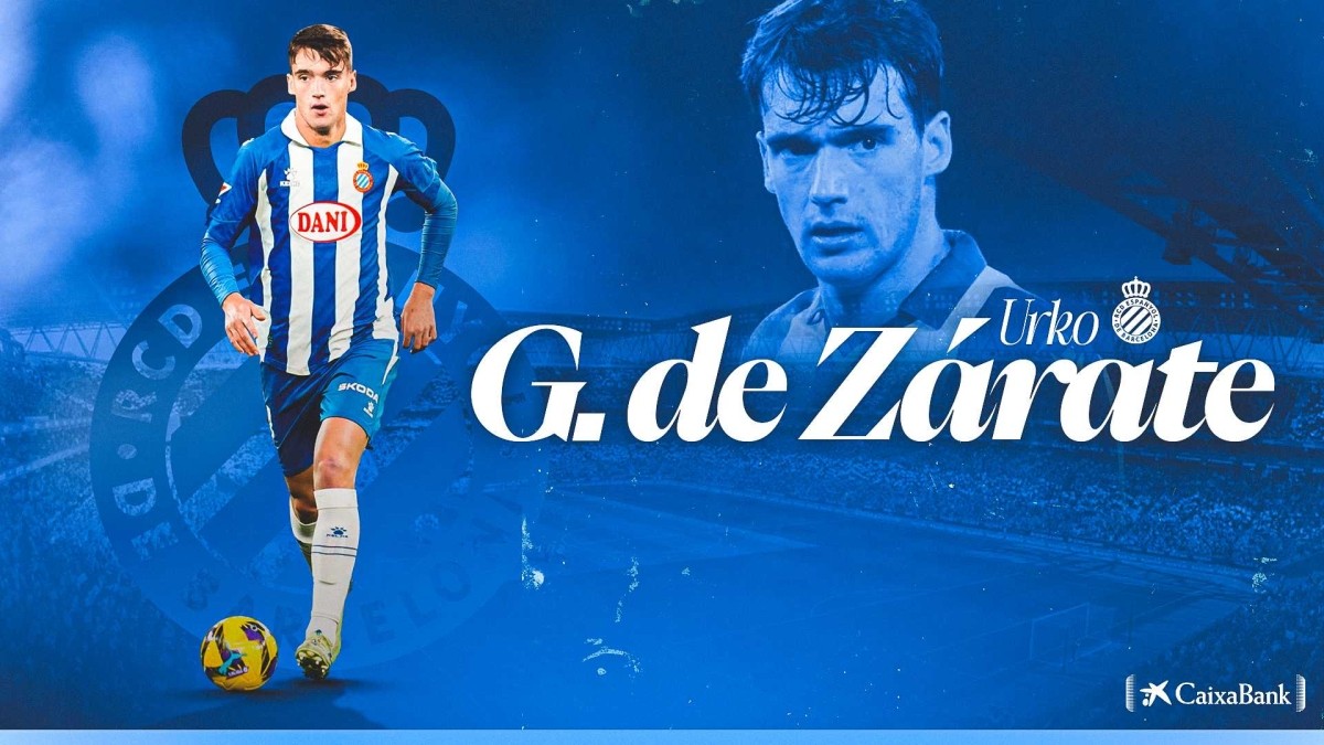 El Espanyol hace oficial el fichaje de Urko González de Zárate