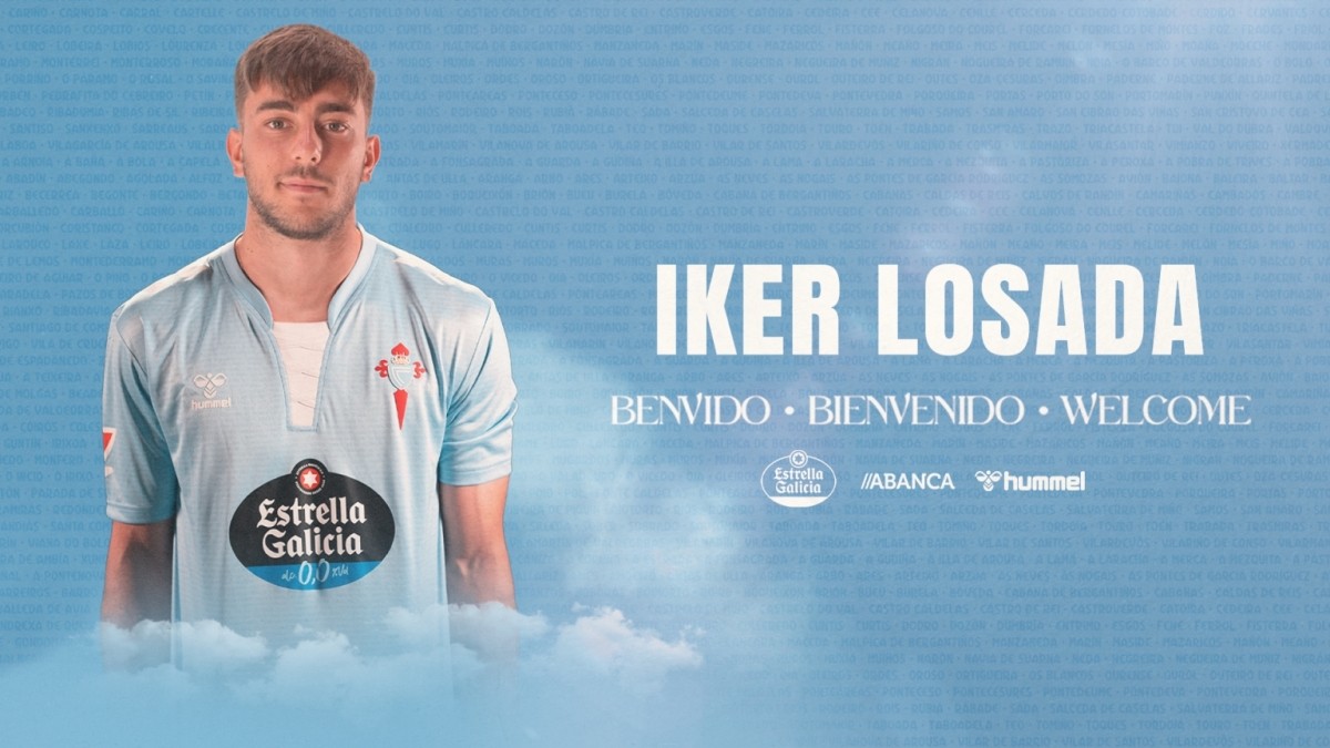 El Celta de Vigo hace oficial la llegada de Iker Losada