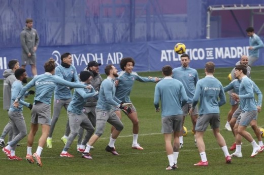 Baja muy importante en el entrenamiento del Atlético