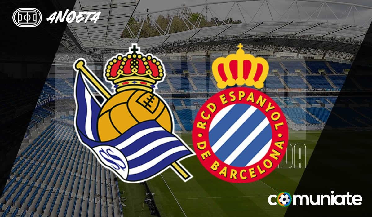 Previa, alineaciones probables y consejos fantasy del Real Sociedad - Espanyol. Jornada 23 de LaLiga.