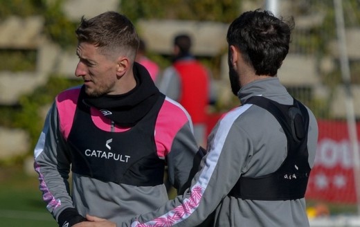 Cuatro bajas en el entrenamiento del Rayo Vallecano