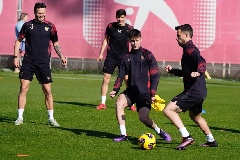 Baja importante en el entrenamiento del Sevilla