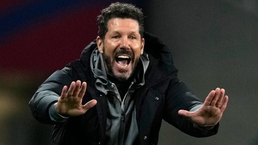 Simeone sobre Julián Álvarez, Griezmann, De Paul, Giménez, Sorloth, Lino y Correa