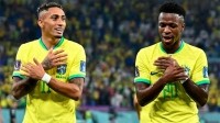 Raphinha y Vinicius Jr dan la victoria a Brasil ante la Colombia de James