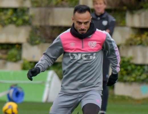 Baja muy importante en el entrenamiento del Rayo y última hora sobre Isi Palazón, Nteka, Mumin y Camello